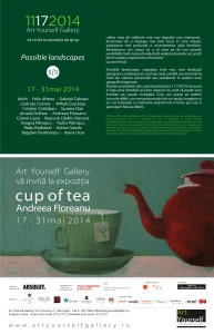 Read more about the article Possible landscapes – expozitia lunii mai din cadrul proiectului 11172014 si Andreea Floreanu / Cup of tea