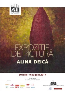 Read more about the article Expoziție personală de pictură semnată ALINA DEICĂ