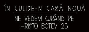 Read more about the article În Culise-n casă nouă