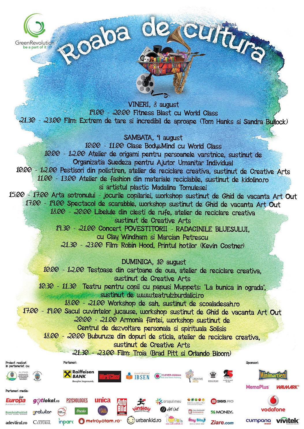 You are currently viewing Roaba de Cultura in weekendul 9-10 august