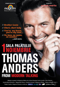 Read more about the article Thomas Anders (ex Modern Talking) concerteaza in toamna la Bucuresti!