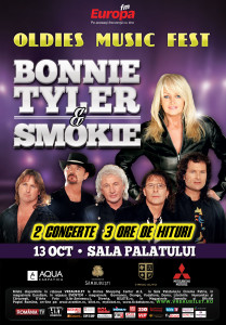 Read more about the article BONNIE TYLER, SMOKIE SI LEO IORGA concerteaza la Bucuresti