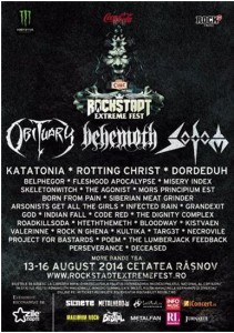 Read more about the article Rockstadt Extreme Fest 2014 – sau metal-ul în habitatul său natural