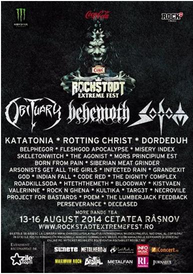 You are currently viewing Rockstadt Extreme Fest 2014 – sau metal-ul în habitatul său natural