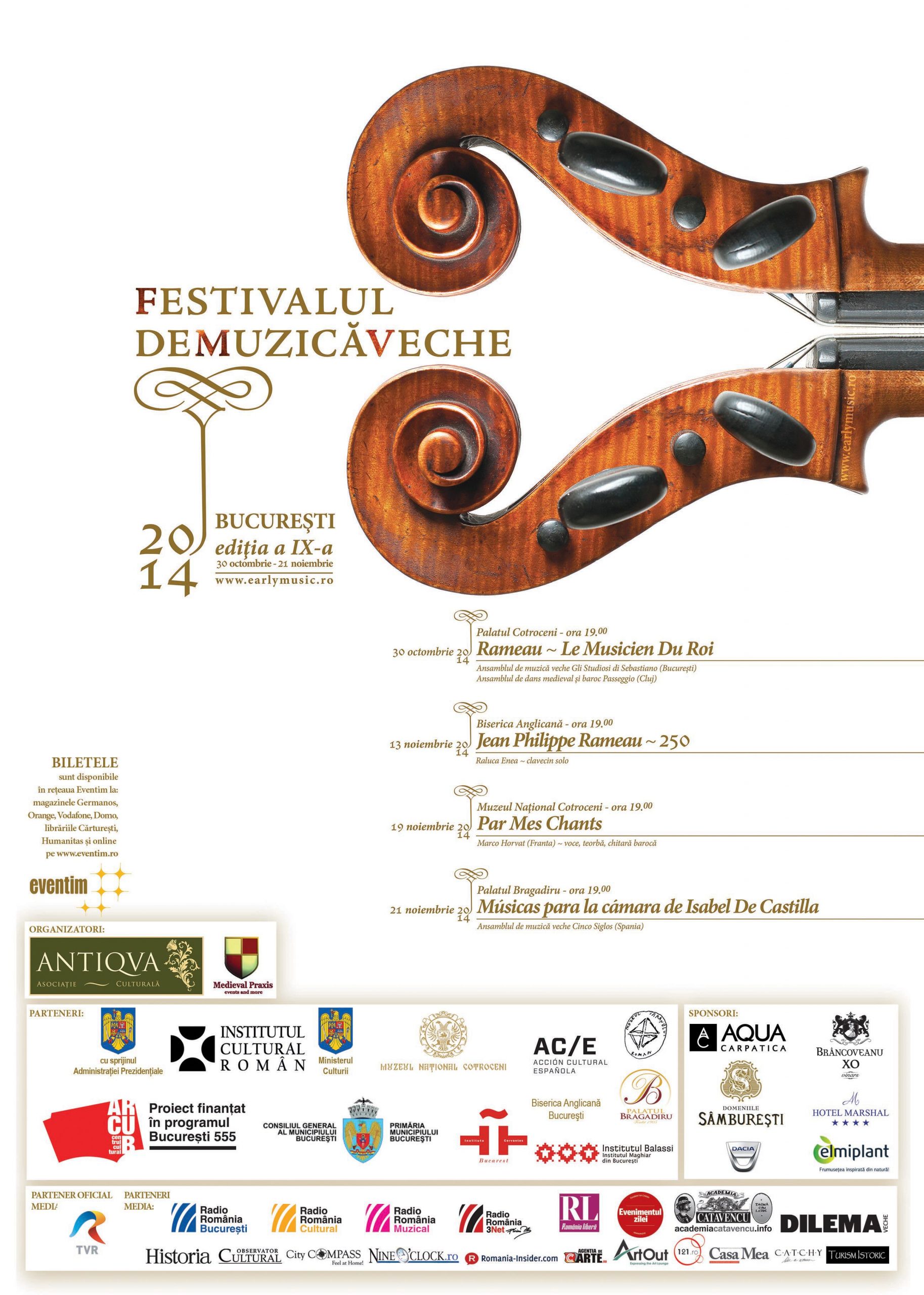 You are currently viewing Festivalul de Muzică Veche Bucureşti la a IX-a ediţie