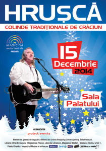 Read more about the article Hrusca revine la Sala Palatului pe 15 decembrie