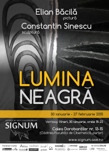 Read more about the article Lumina neagra – expozitie la galeria Signum