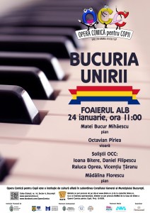 Read more about the article Bucuria Unirii” – Spectacol dedicat Unirii Principatelor