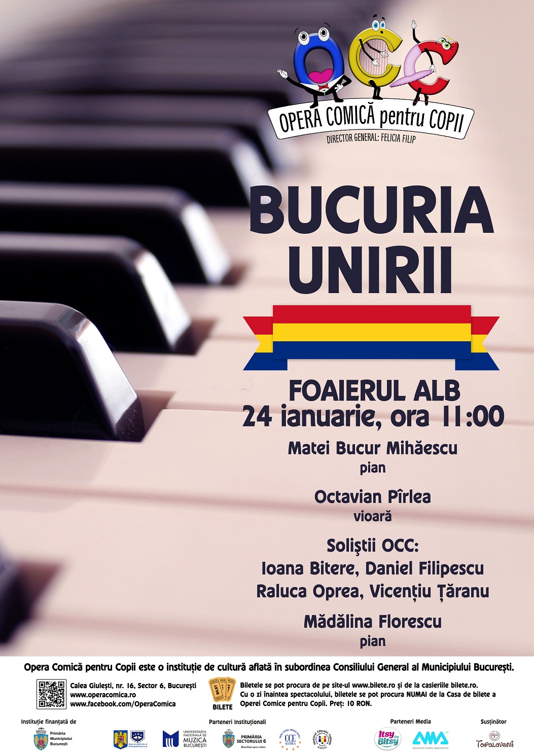 You are currently viewing Bucuria Unirii” – Spectacol dedicat Unirii Principatelor