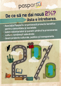 Read more about the article 2% pentru Asociatia Paspartu