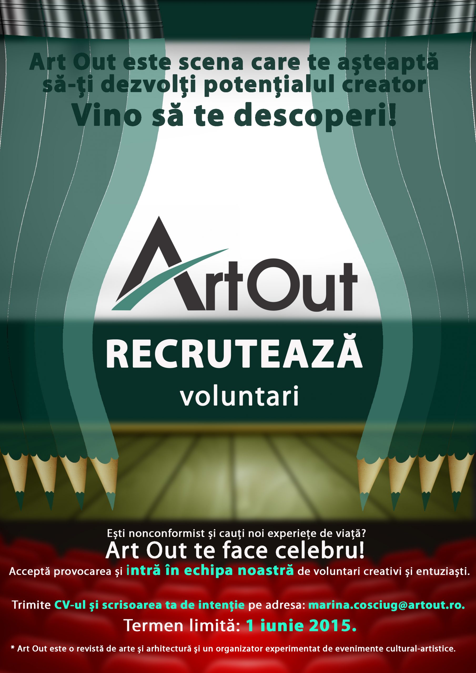 You are currently viewing Art Out recrutează voluntari creativi