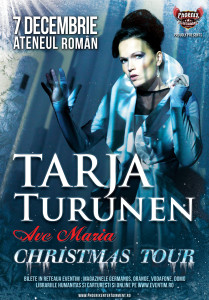 Read more about the article Soprana Tarja Turunen vine la Ateneul Român pentru un concert special de Crăciun