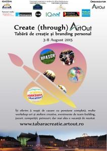 Read more about the article Înscrie-te în tabăra de creație și branding personal Create through Art Out