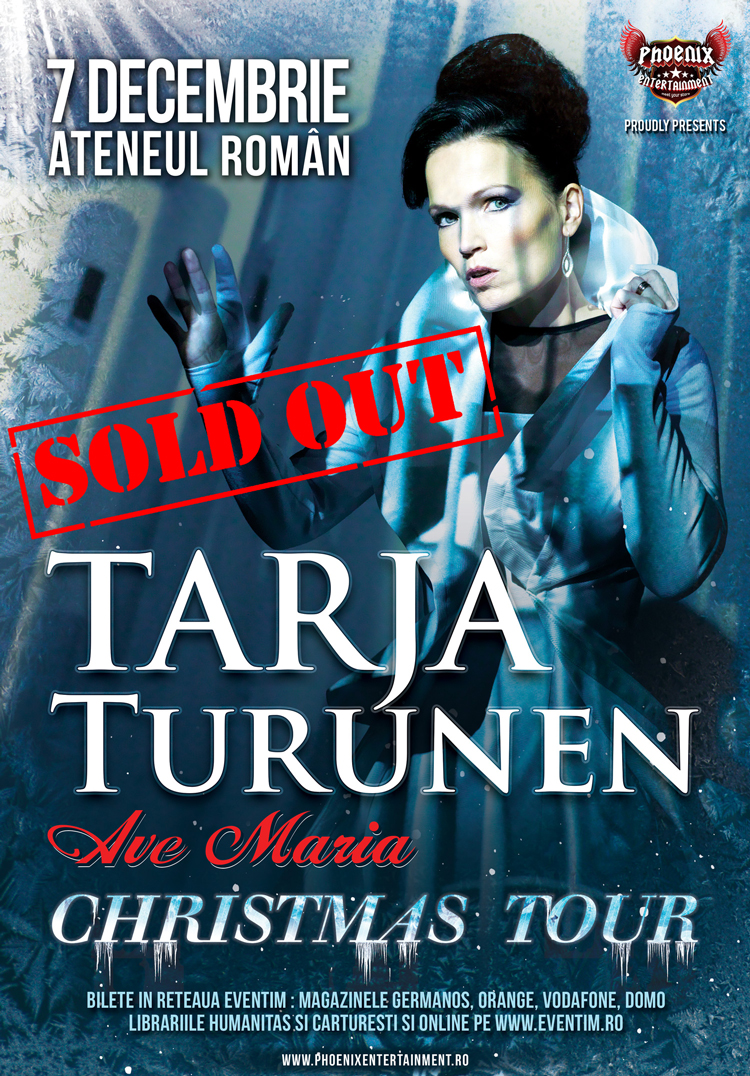 You are currently viewing Tarja Turunen la Ateneul Roman- Sold Out