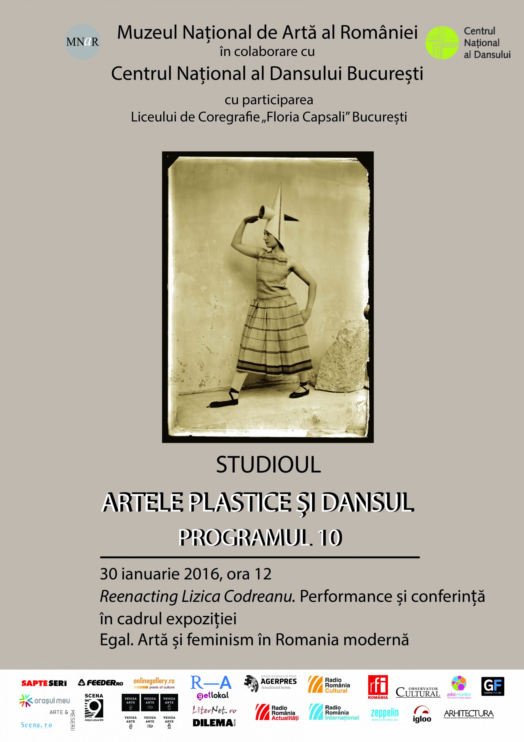 Read more about the article „Studioul Artele Plastice şi Dansul. Programul 10” la MNAR