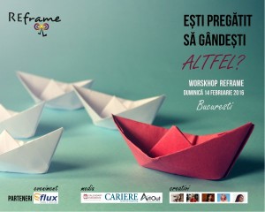 Read more about the article Efectele gândirii creative – workshop susţinut de REframe