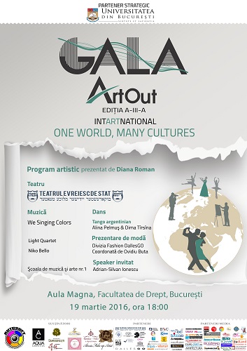 You are currently viewing Gala Art Out 2016 – One world, many cultures