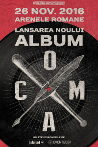 Read more about the article Coma lansează un nou album pe 26 noiembrie la Arenele Romane!