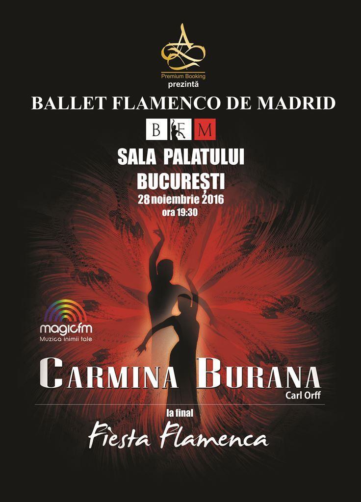 You are currently viewing BALLET FLAMENCO DE MADRID  prezintă spectacolul ”CARMINA BURANA” la București