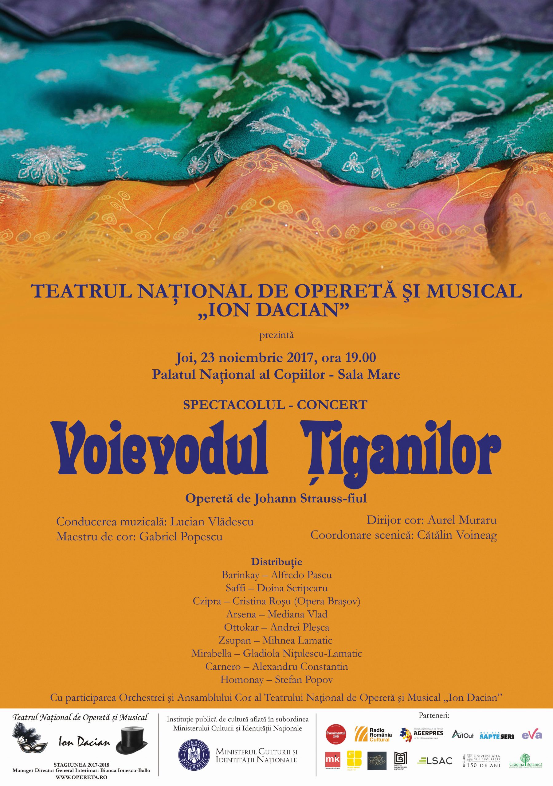 You are currently viewing „Voievodul țiganilor” – operetă în concert