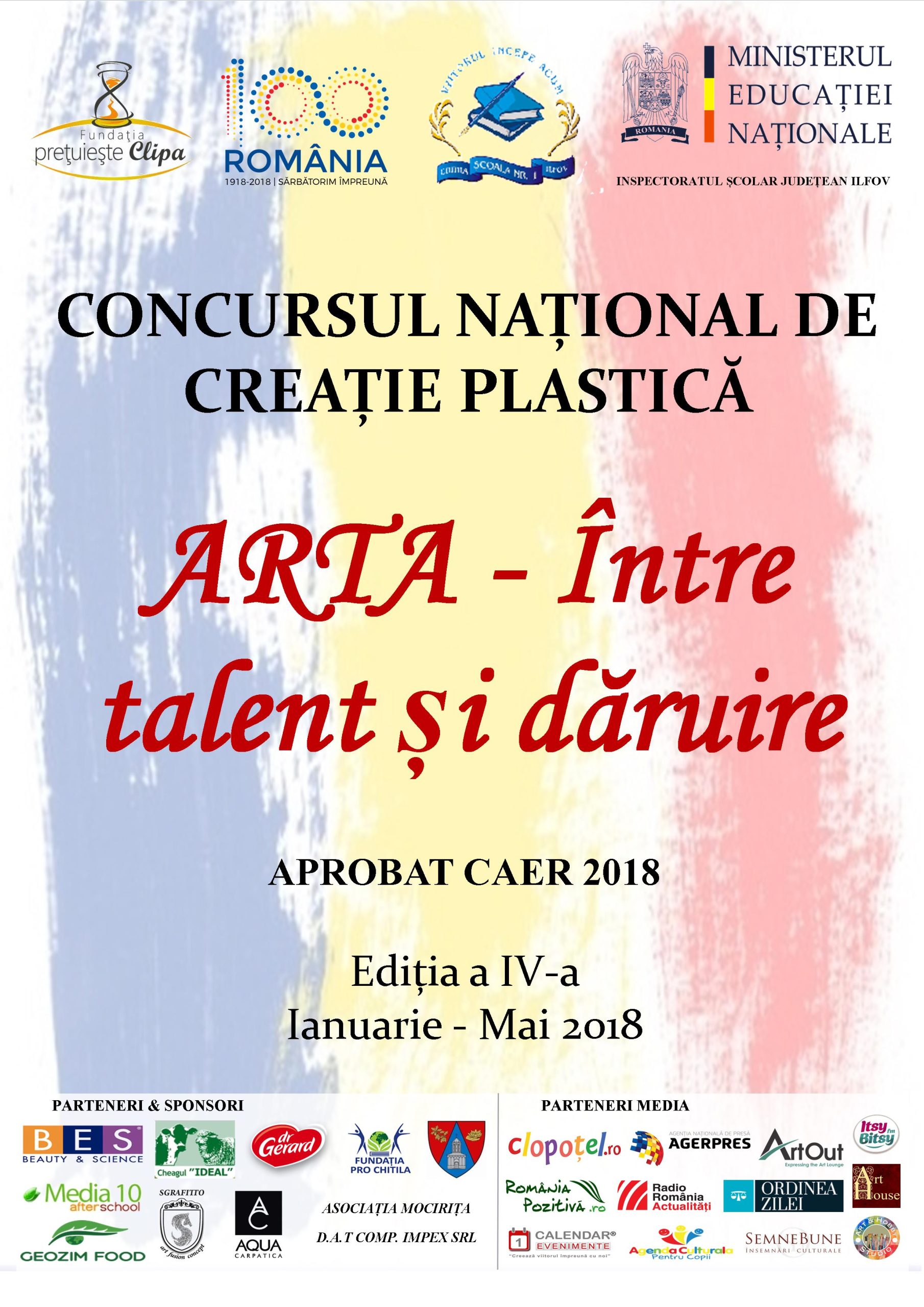 Read more about the article Concursul național „ARTA – ÎNTRE TALENT ȘI DĂRUIRE”