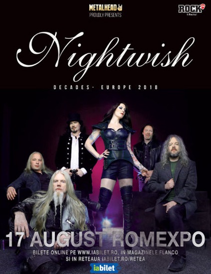 You are currently viewing Nightwish ’20 de ani’, show aniversar la Romexpo pe 17 August